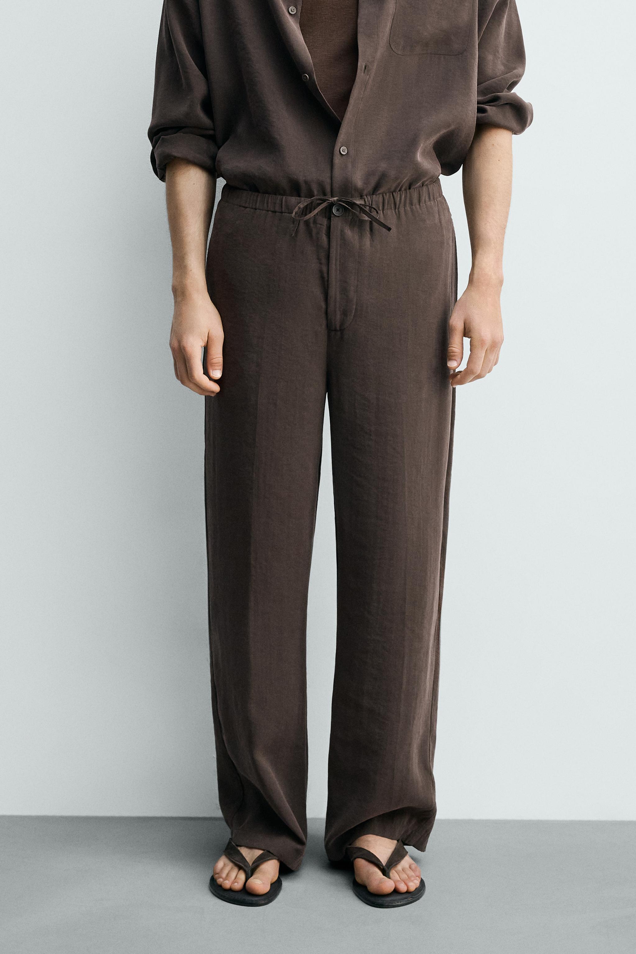 PANTALON FLUIDE COUPE DÉCONTRACTÉE